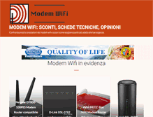Tablet Screenshot of modemwifi.it